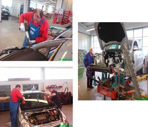 Rahmenschäden fachgerecht und passgenau reparieren