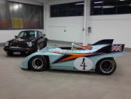 Porsche 908 und Porsche 911 Carrera